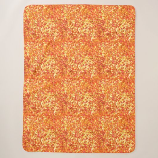 Sherpa Couverture Orange Spark Large (Devant)