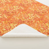 Sherpa Couverture Orange Spark Large (3/4)