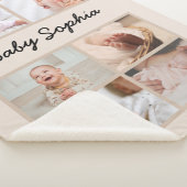 Sherpa Couverture photo bébé do-it-yourself Personnalisez (3/4)