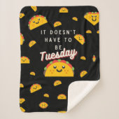 Sherpa Couverture Taco (Devant)