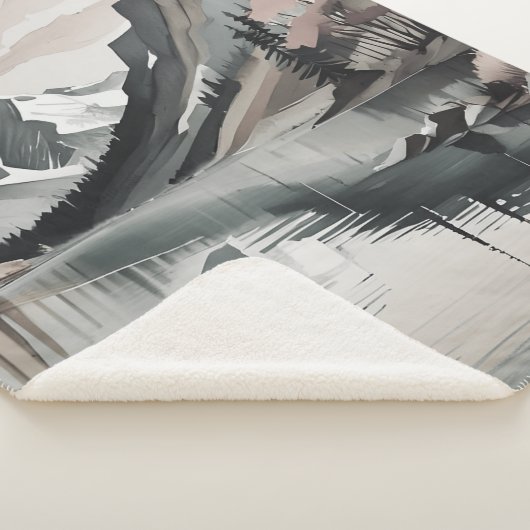 Sherpa couverture TEE Mountain Lake Graphique de s (3/4)