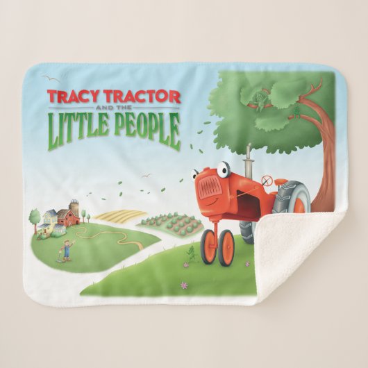 Sherpa Couverture Tracy Tractor (Devant (Horizontal))