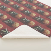Sherpa Couverture Yummy Funky Ananas Rouge Pâle (3/4)