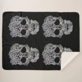 Sherpa Crochet crâne couverture (Devant (Horizontal))