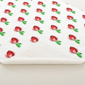 Sherpa Cute Tulip Girl Couverture bébé (3/4)