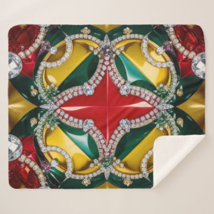 Sherpa Deken met Los Angeles Kleuren Ontwerp