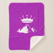 Sherpa Drapeau en pierre de coeur - Petite couverture She (Devant)