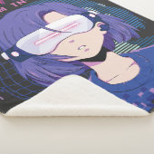 Sherpa Fille anime casque de réalité virtuelle couverture (3/4)