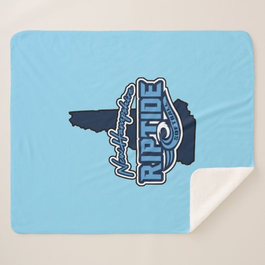 Sherpa Fleece Blanket Sherpa Deken (Voorkant (horizontaal))