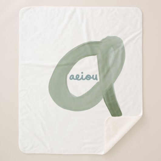 Sherpa fleece deken (Voorkant)