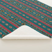 Sherpa Grande couverture d'impression africaine (3/4)