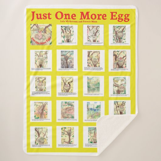 Sherpa Grande couverture juste un oeuf de plus (Devant)