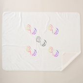 Sherpa Grosse couverture en toison (Devant (Horizontal))