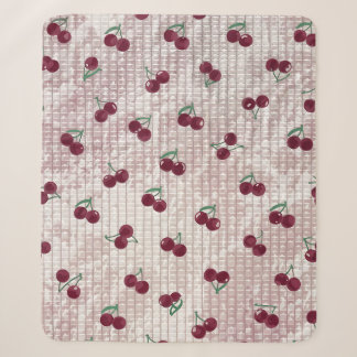 Sherpa Illustration de couverture au crochet de cerise –