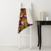 Sherpa Joyeux Halloween, couverture chocolatée (En situation)