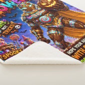 Sherpa Joyeux Halloween, couverture chocolatée (3/4)