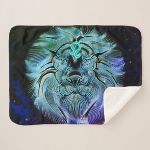 Sherpa leo la couverture zodiaque du lion