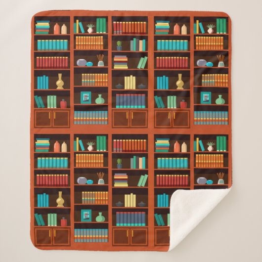 Sherpa Livres confortables Lancer couverture (Devant)
