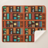 Sherpa Livres confortables Lancer couverture (Devant (Horizontal))