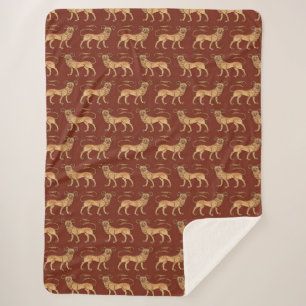 Sherpa Manticore sur brique foncée Rouge couverture Sherp