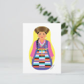 Sherpa Matryoshka Briefkaart (Staand voorkant)