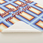 Sherpa Mes gens préférés m'appellent la couverture pop po (3/4)