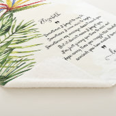 Sherpa Message d'amour Couverture Message personnalisé Tr (3/4)