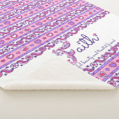 Sherpa Nom de la foi signifiant coeurs et couverture d'ar (3/4)