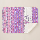 Sherpa Nom de la foi signifiant coeurs et couverture d'ar (Devant (Horizontal))