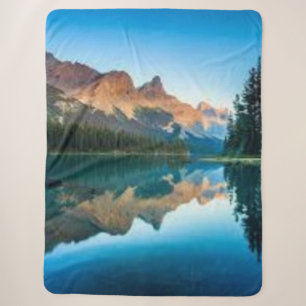 Sherpa Paysage Naturel Scénique Couverture Douillette de