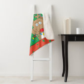 Sherpa Personnaliser la couverture "Christmas Reindeer"/m (En situation)