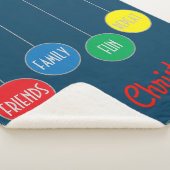 Sherpa Personnaliser la couverture "Ornements de Noël"/mé (3/4)