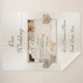 Sherpa Photo et couverture personnalisée de jet de (Devant (Horizontal))