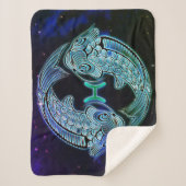 Sherpa pisse la couverture de zodiac de poisson (Devant)