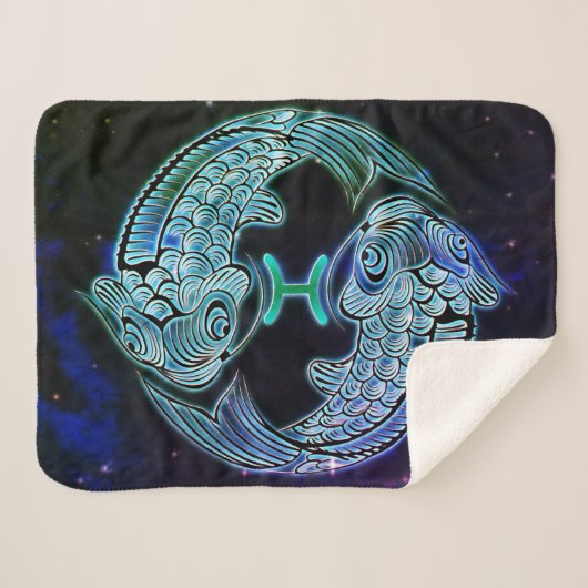 Sherpa pisse la couverture de zodiac de poisson (Devant (Horizontal))