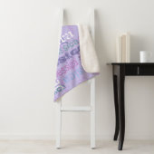 Sherpa pourpre fait sur commande de couverture de nom (En situation)