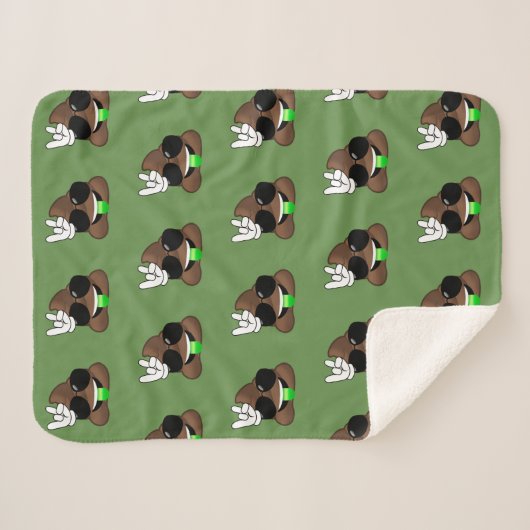 Sherpa Roche d'Emoji de dunette sur la couverture de (Devant (Horizontal))