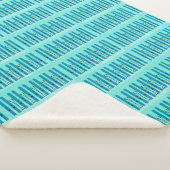 Sherpa Skis bleus avec couverture bleue. (3/4)