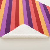 Sherpa Tirages rouge violet cerise Moyen couverture Sherp (3/4)