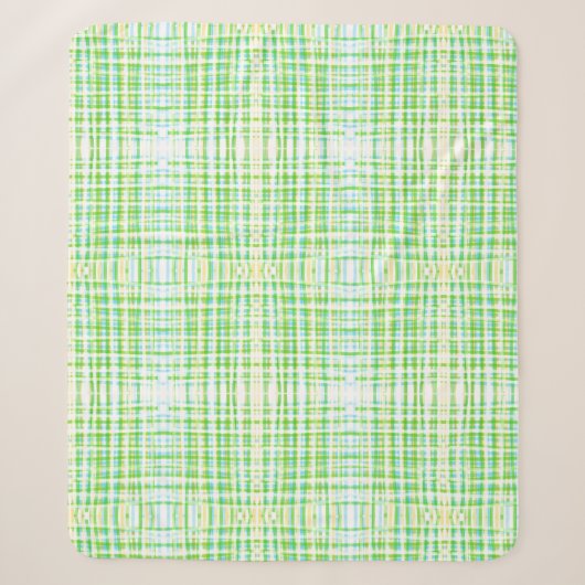 Sherpa Une couverture avec une plaque bleue et verte (Devant)