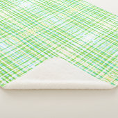 Sherpa Une couverture avec une plaque bleue et verte (3/4)