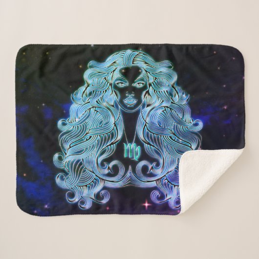 Sherpa vierge la couverture zodiaque vierge (Devant (Horizontal))
