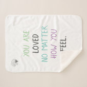 Sherpa Vous Êtes Une Couverture Aimée (Devant (Horizontal))