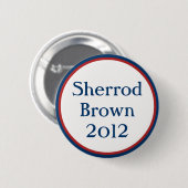  Sherrod Brown Button (Voorkant /achterkant)