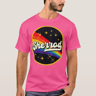 Sherrod regenboog in ruimte  stijl t-shirt