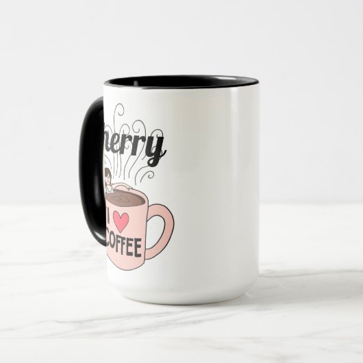 Sherry Loves Coffee Mug (Devant gauche)