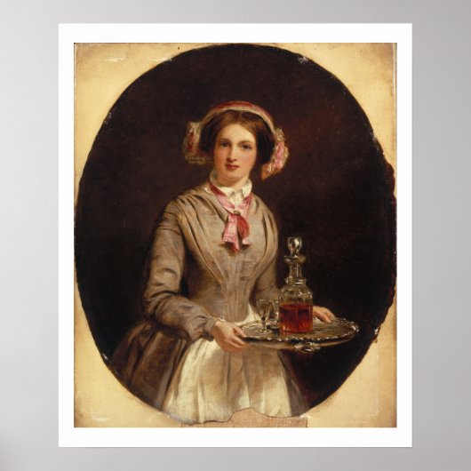 Sherry Sir?, 1853 (olie op canvas) Poster (Voorkant)