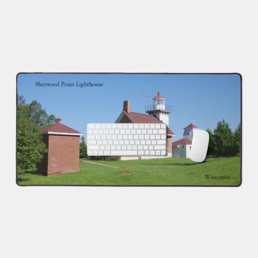 Sherwood Point Vuurtoren bureaumat (Keyboard & Muis)