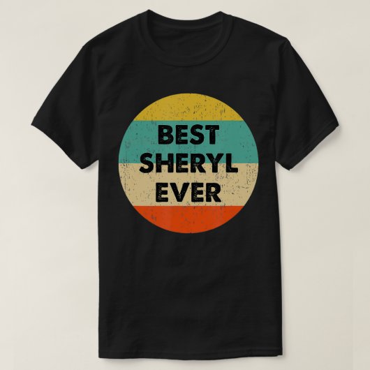 Sherylnaam T-shirt (Design voorkant)