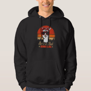 Shes A Bad Mama Llama Moederdag Grandmoeder Alpa Hoodie